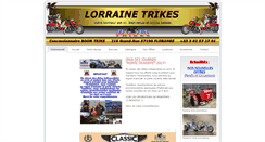 Desktop Screenshot of lorraine-trikes.fr